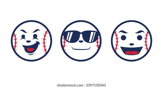 This image shows an energetic and passionate mascot as a representation of the world of baseball. with striking main colors, such as a combination of red, white and blue, creating a strong patriotic a