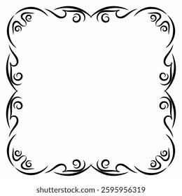 This image is simple Borders frame background design template 