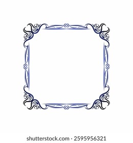 This image is simple Borders frame background design template 
