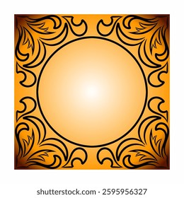 This image is simple Borders frame background design template 