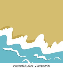This image is a simple, relaxing beach that can be used in many ways.