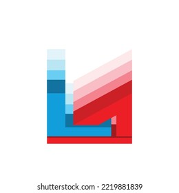 This image is a three-dimensional logo element design with vector shapes. This image can be used for icons, logos and others.