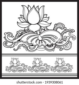 This image is a traditional Design of Sri Lankan culture. Liyaval