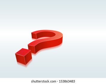 This image is a vector file representing a question mark. / Question Mark / Question Mark
