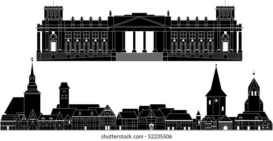 Ã�Â�rchitectural. This image is a vector illustration and can be scaled to any size without loss of resolution.