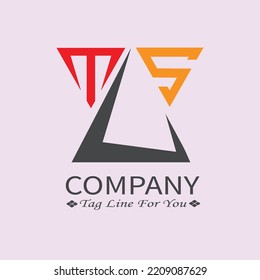 This image is a vector logo design. This design can be used as a business logo, company loga and more. This logo design is made with a geometric design and has colors