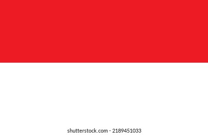 This Indonesia Flag Stock Vector (Royalty Free) 2189451033 | Shutterstock