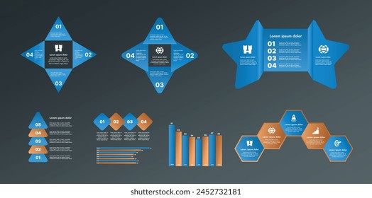 This infographic is a comprehensive visualization of data in the field of business and marketing. It includes graphs, charts, and other graphical elements that help illustrate financial performance.