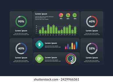 Esta imagen infográfica presenta un diseño moderno y minimalista que ilustra un proceso de información o secuencia de eventos en un negocio. Para presentaciones, sitios web o folletos.