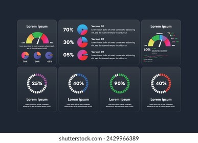 This infographic image features a modern and minimalistic design that illustrates an information process or sequence of events in a business. For presentations, websites or brochures.