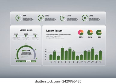 Esta imagen infográfica presenta un diseño moderno y minimalista que ilustra un proceso de información o secuencia de eventos en un negocio. Para presentaciones, sitios web o folletos.