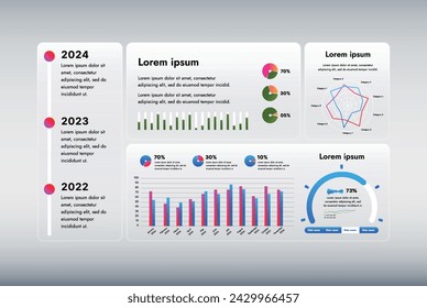 Esta imagen infográfica presenta un diseño moderno y minimalista que ilustra un proceso de información o secuencia de eventos en un negocio. Para presentaciones, sitios web o folletos.