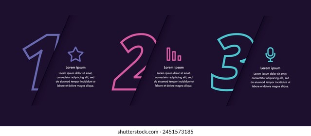This infographic is the perfect tool for visualizing data and ideas in finance, business and marketing. It illustrates the steps, processes and success of your project or business.