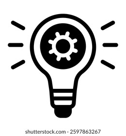 This Innovation icon is suitable for Business, Business Operation, etc