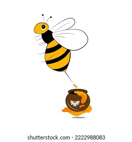 This insect animation is very adorable, producing a lot of sweet honey.