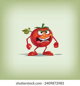 This intense fruit dude adds sizzling heat in your project. This hot-tempered tomato guy will stew viewers’ interest.