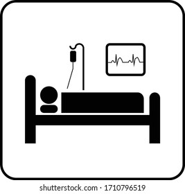 This is a intensive care symbol, the universal Heath care symbol. 