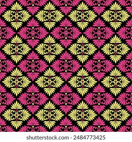Dieser aufwändige Damaststoff verfügt über von der Renaissance inspirierte Blüten, ein glänzendes Finish, perfekt für Polsterung, Bettwäsche und mehr. Historische Eleganz mit moderner Raffinesse verbinden.