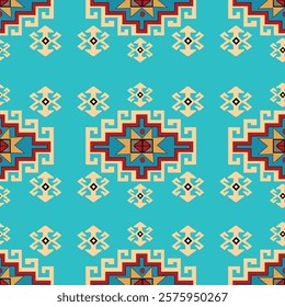 This intricate design showcases a traditional carpet pattern from Turkic peoples. The pattern reflects the rich cultural heritage and craftsmanship of Turkic weaving traditions.