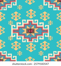 This intricate design showcases a traditional carpet pattern from Turkic peoples. The pattern reflects the rich cultural heritage and craftsmanship of Turkic weaving traditions.