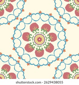 This intricate design showcases a traditional carpet pattern from Turkic peoples. The pattern reflects the rich cultural heritage and craftsmanship of Turkic weaving traditions.