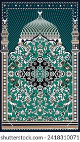 this Islamic pray mat design for any Islamic design.