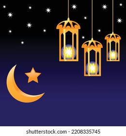 This is an Islamic vector background