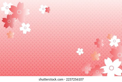 Este es el fondo del patrón sakura japonés. 
