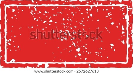 This is a Japanese style rectangular seal material.