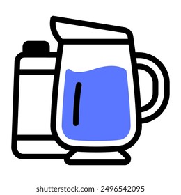 This Jug icon is suitable for coffee, coffee shop, beverage, etc.