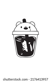 Dies ist ein Glas-Saft-Getränk-Vektorgrafik, der für das Design des Café-Logos geeignet ist