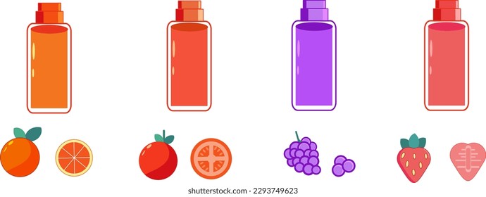 Dieser Saft-Obst-Set-Bundle Vektorgrafik ist perfekt für jedes Projekt, das einen Berg von frischen, bunten Fruchtsaftbildern benötigt. Mit einer Vielzahl von Früchten in verschiedenen Stilen, werden Sie alles haben, was Sie brauchen 