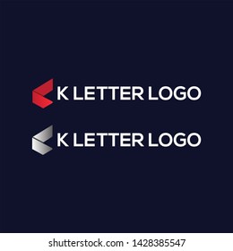 This is a K letter logo Letter Logo design). This Logo download contains 300 dpi  EPS files. All main elements are editable and customizable.