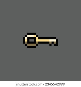 this is key icon in pixel art with yellow color and black background,this item good for presentations,stickers, icons, t shirt design,game asset,logo and project.