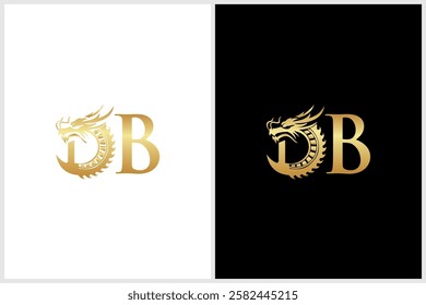 This kind of design would be clean, bold, and highly stylized, perfect for a logo, branding, or an illustration that plays on the initial "D" while capturing the fierce spirit of a dragon