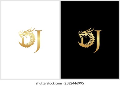 This kind of design would be clean, bold, and highly stylized, perfect for a logo, branding, or an illustration that plays on the initial "D" while capturing the fierce spirit of a dragon