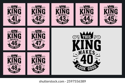 This king makes 40 look good