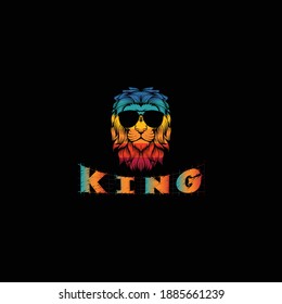 This is a king t-shirt design