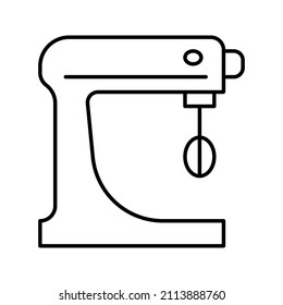 This is a kitchen-related icon that uses the outline style for your design projects