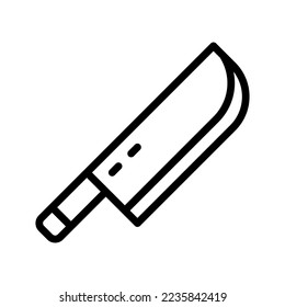 this is a knife icon
icon with outline and pixel perfect style
this is one of the icons from the icon sets with Butcher theme