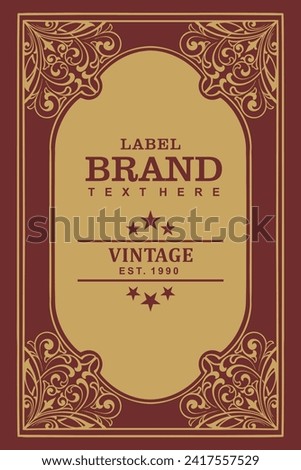 This label takes you back to the malt shop era with retro graphics and colors. Suitable for malt drinks that want to provide a nostalgic experience