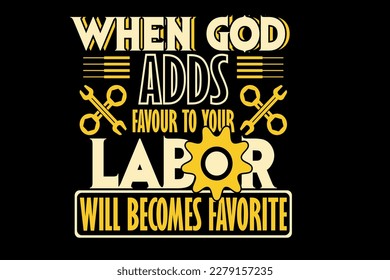 This is labor day t shirt design.