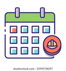 This Labour day icon is suitable for May Day, Labour Day, etc