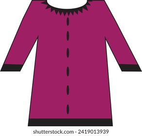 this is a ladys dress mokup