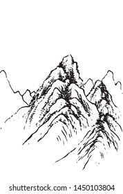 This is a landscape drawing