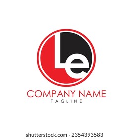This is le typography logo