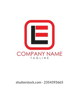 This is le typography logo