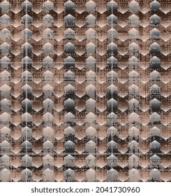 this leather patina pattern checkered for skirt, tablecloth, blanket, luxury coat ,wall banner , carpet , board , coat ,velvet jacket or other modern autumn winter textile print. Hounds tooth texture