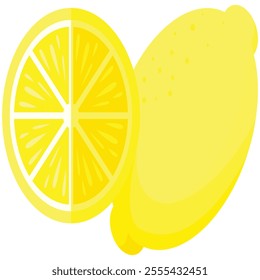  This lemon ingredient image captures its bright zest and tangy flavor, perfect for enhancing dishes, drinks, and desserts with a refreshing citrus touch.