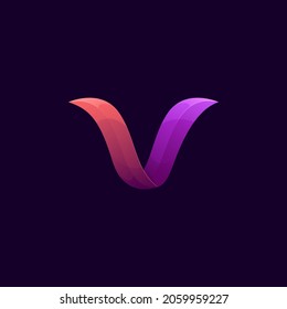 this is letter v logo